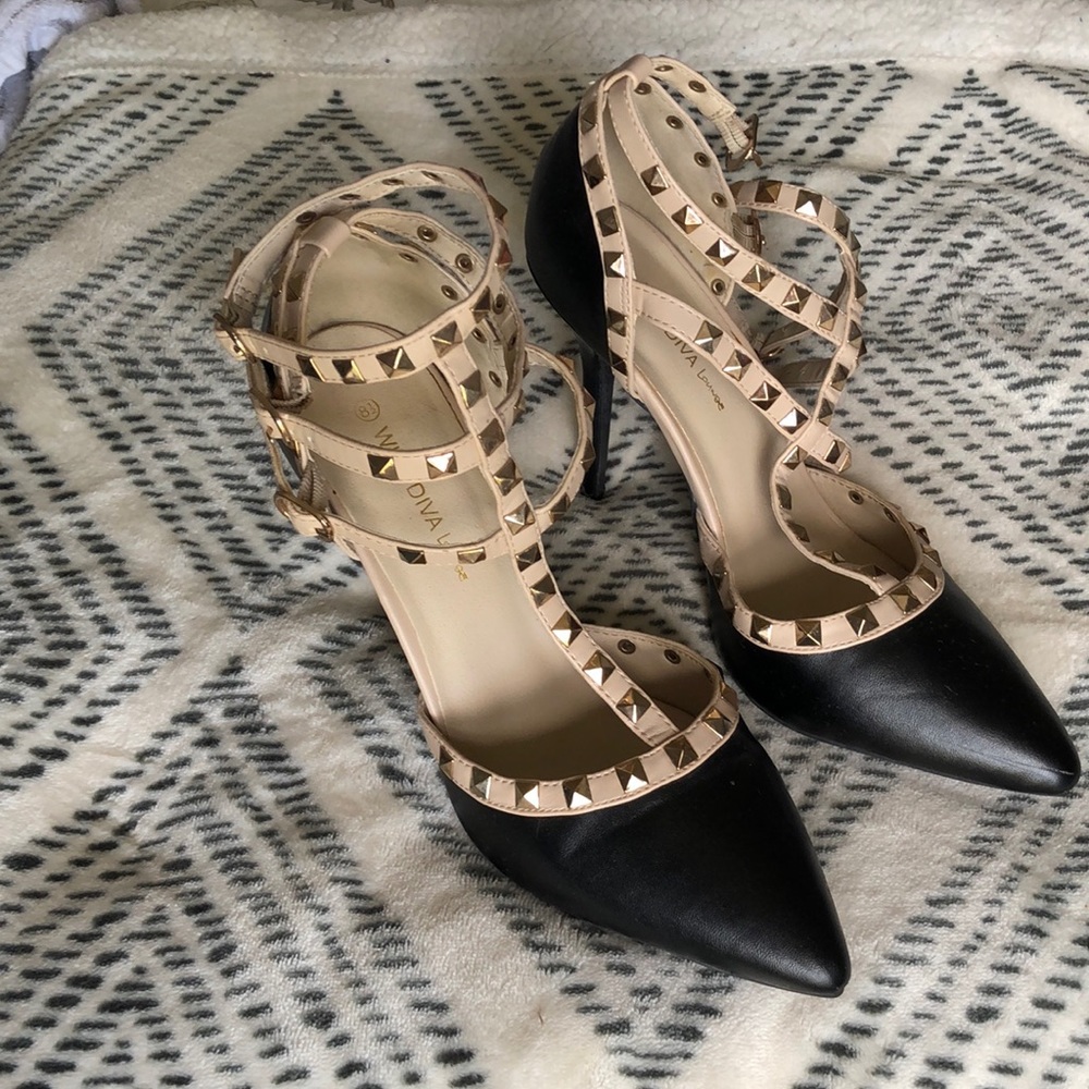 Valentino DUPE Heel with studded straps